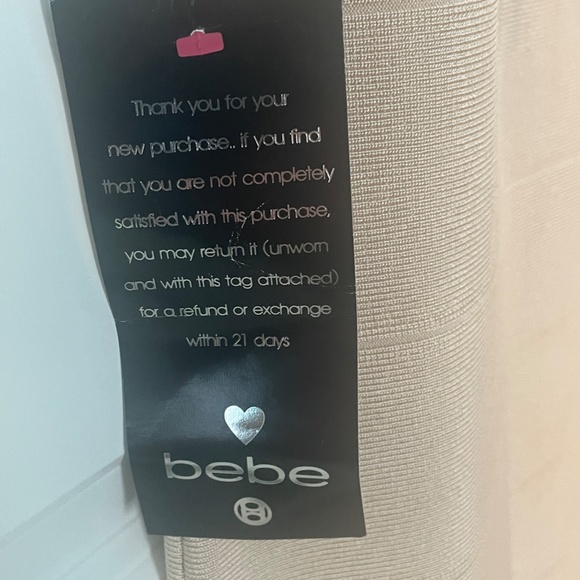 NEW BEBE Crisscross Bandage Dress - Picture 2 of 9